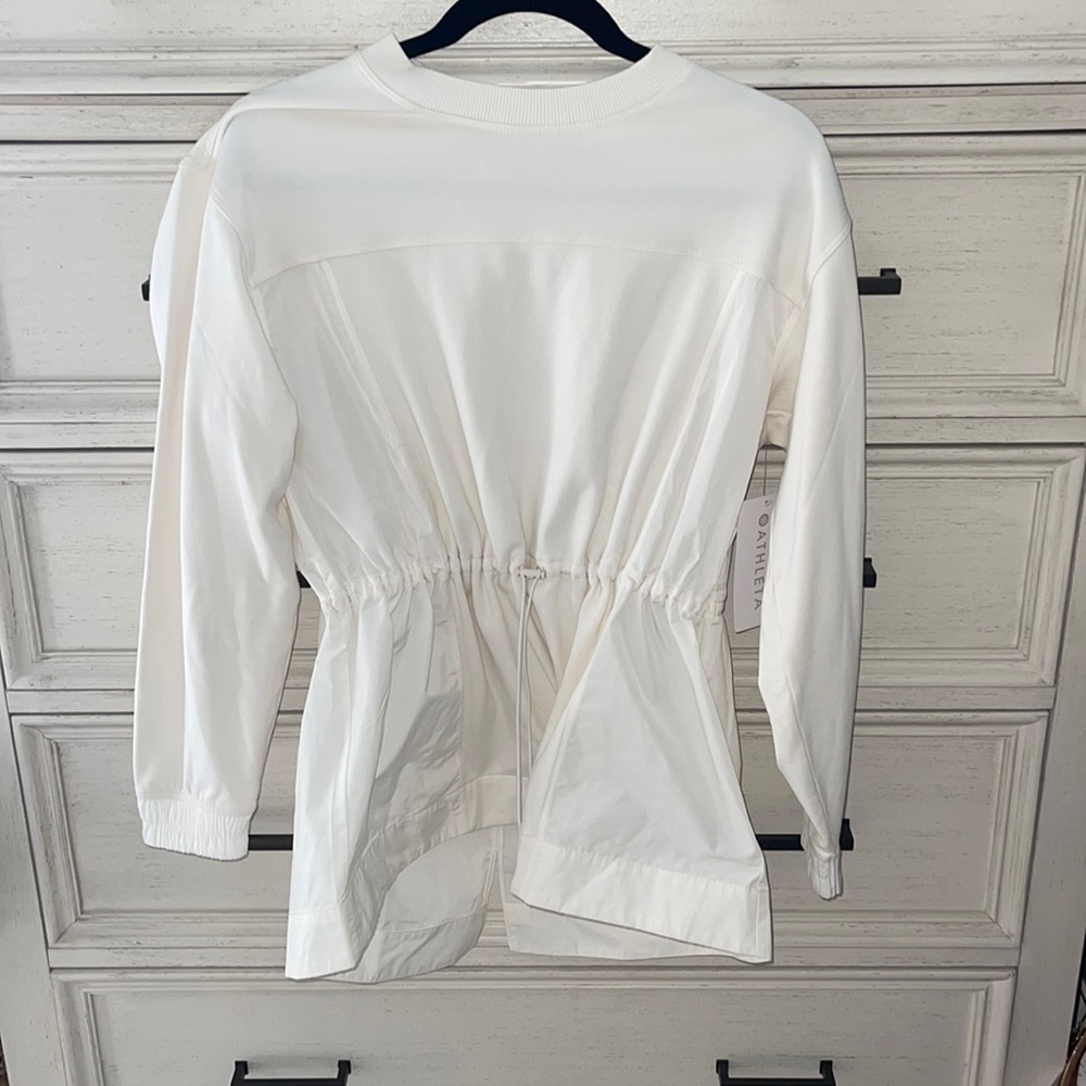 Athleta Triumph Hybrid Crewneck Sweatshirt NWT